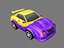 cartoon car 3D model