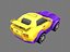 cartoon car 3D model