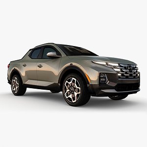3D Hyundai Santa Cruz 2022