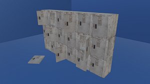 3D SMALL LOCKERS - LOW POLY - PS1 RETRO STYLE