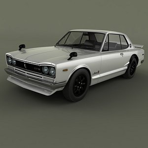Nissan Skyline GT-R C10 3D model