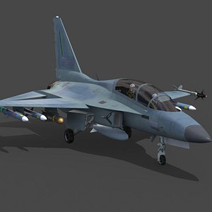 3D FA50 korean jet fighter
