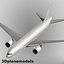 Boeing 777-200ER Genérico blanco