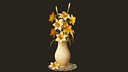 Bouquet With Daffodils Narcissus Flowers - PBR Game Ready