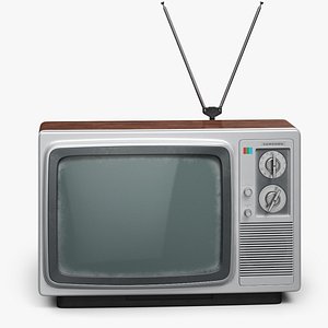 Vintage Samsung Television Set Model CT-330TM Dusty