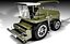 harvester 3d model