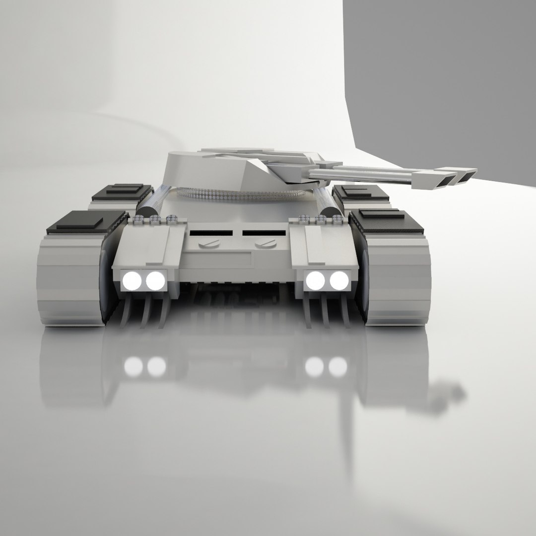 3D Beam Tank Model - TurboSquid 1507363