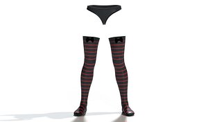 3D Sock and bikini