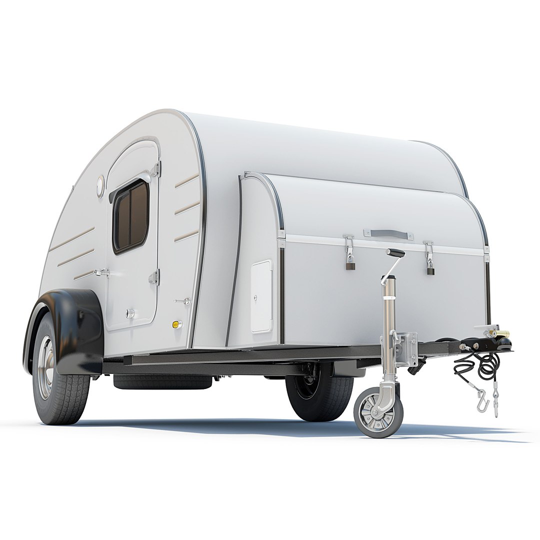 Teardrop Trailer Interior 01 3d 3ds   12 05 