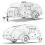 teardrop trailer interior 01 3d 3ds