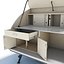 teardrop trailer interior 01 3d 3ds