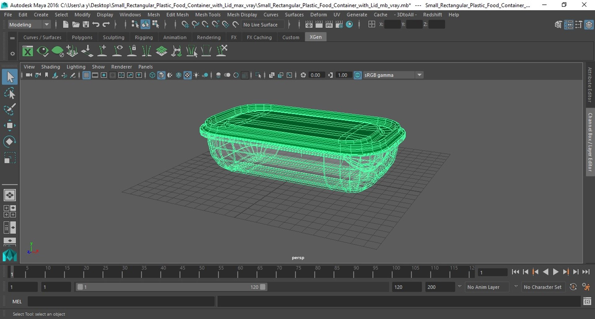 3D Small Rectangular Plastic Food Container with Lid - TurboSquid 1783647