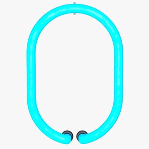 Neon Letter O