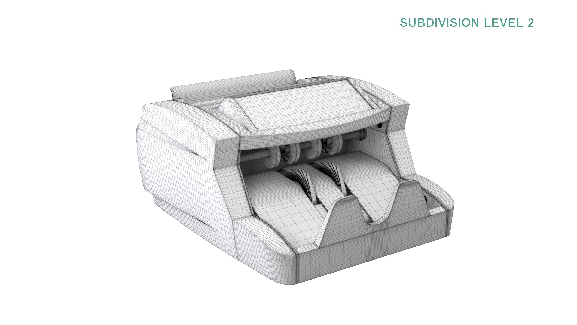 Money Counter 3D model - TurboSquid 1767328