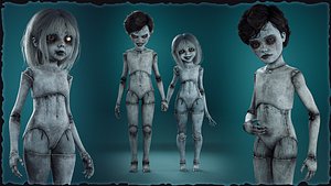 Porcelain mannequins