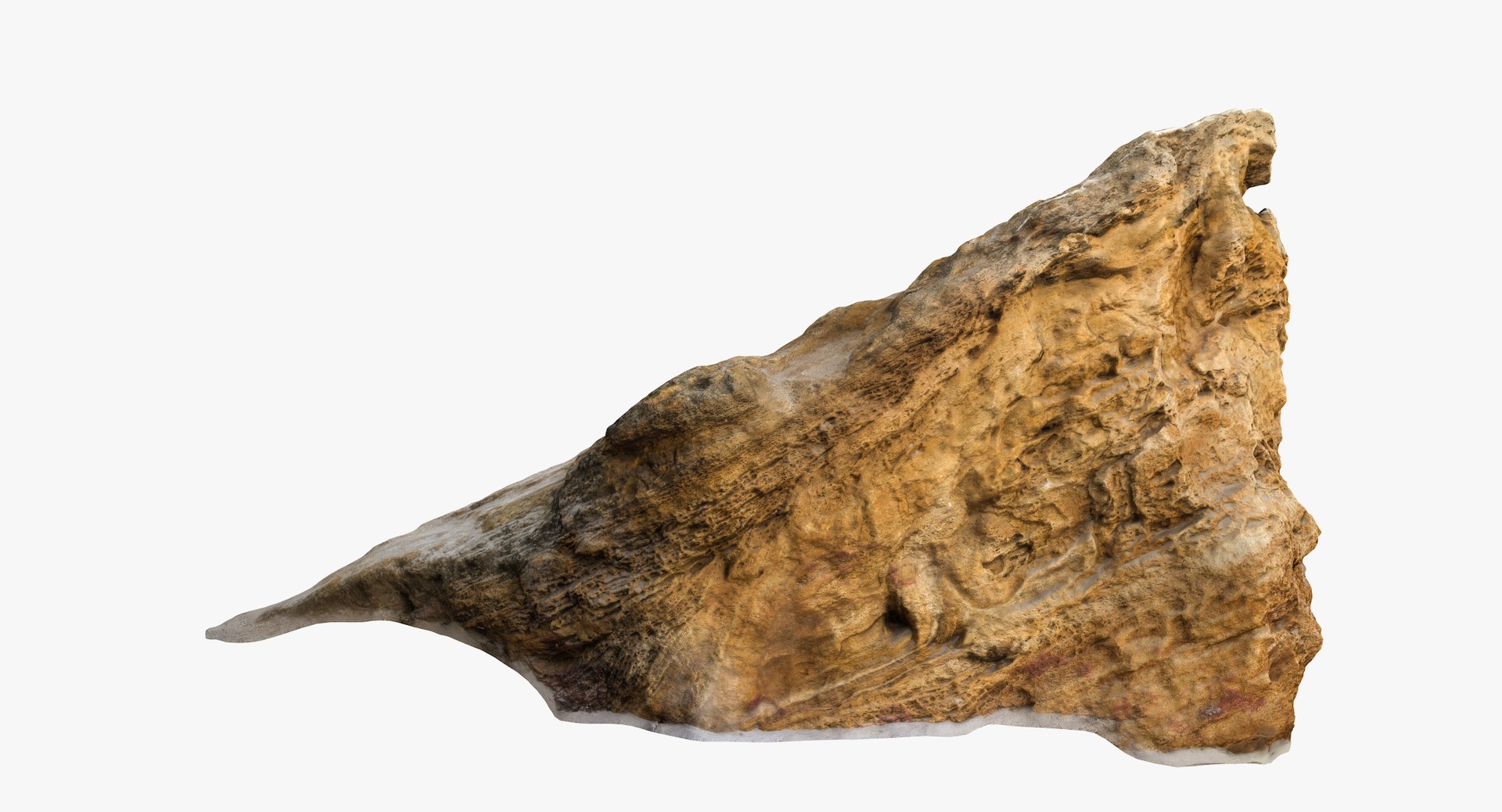 Limestone rock 2 model - TurboSquid 1239707
