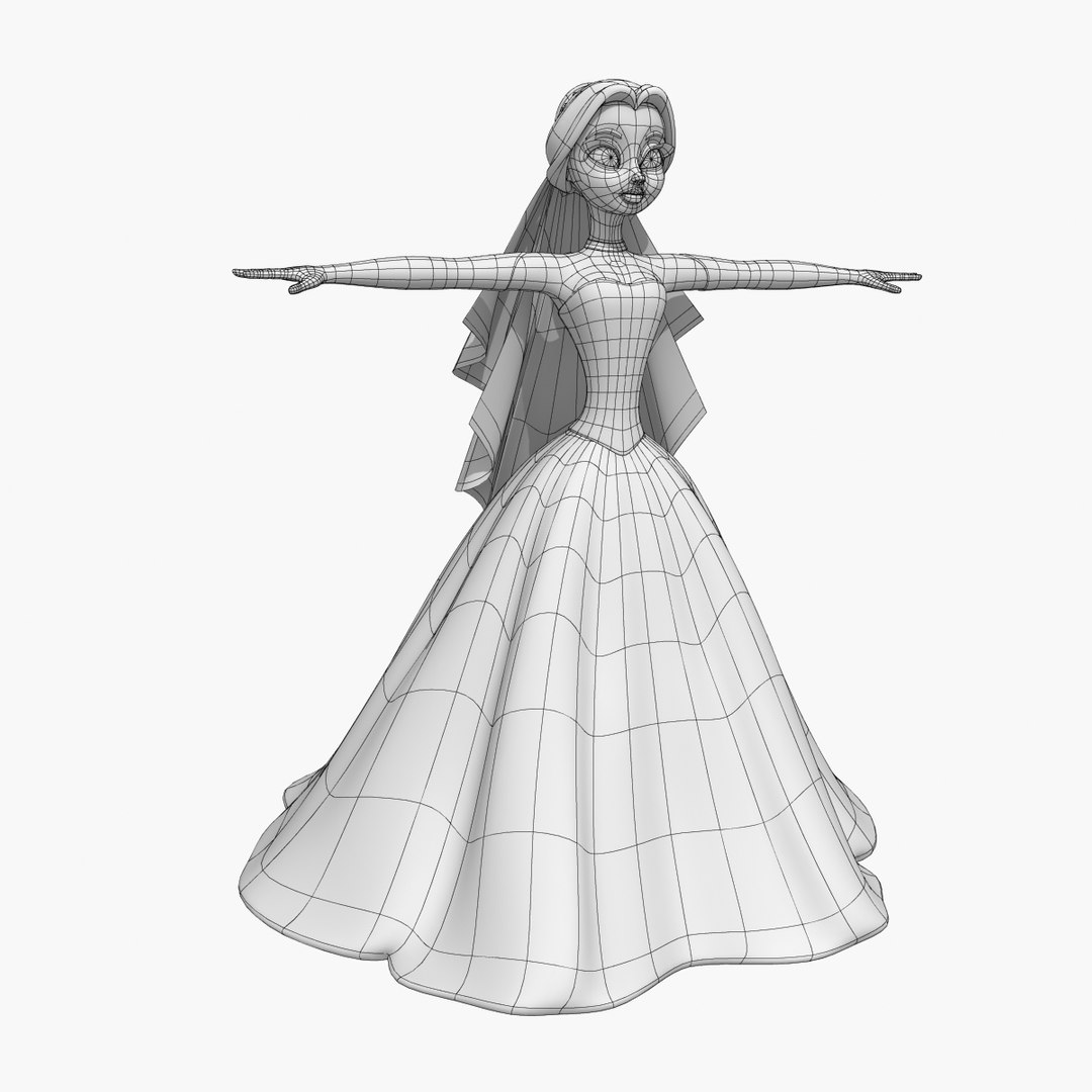 cartoon bride 3d model https://p.turbosquid.com/ts-thumb/Ic/AvxNdd/OiuMB24W/beautifullbride_wire_11/jpg/1328635834/1920x1080/fit_q87/3725edd7e4052cad14038563b524d8f7270fbf5b/beautifullbride_wire_11.jpg