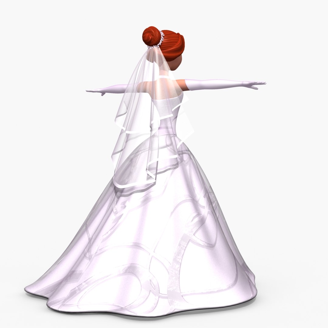 cartoon bride 3d model https://p.turbosquid.com/ts-thumb/Ic/AvxNdd/jwAYHmXz/beautifullbride_05back/jpg/1328635691/1920x1080/fit_q87/ca398916feee4bc06375ad13fe8a7779a9a6575d/beautifullbride_05back.jpg
