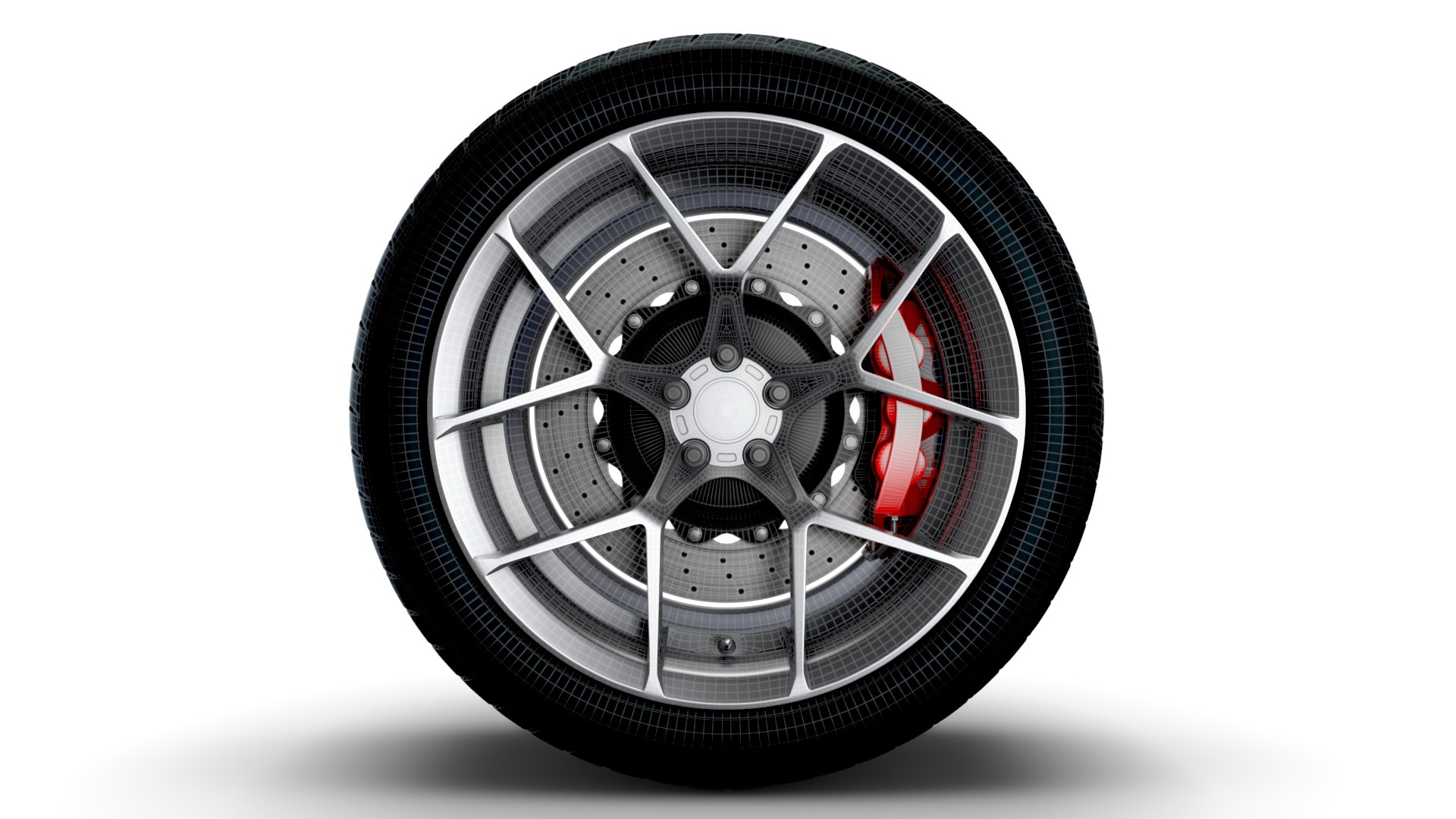 American Racing AR 924 wheel 3D - TurboSquid 2021695