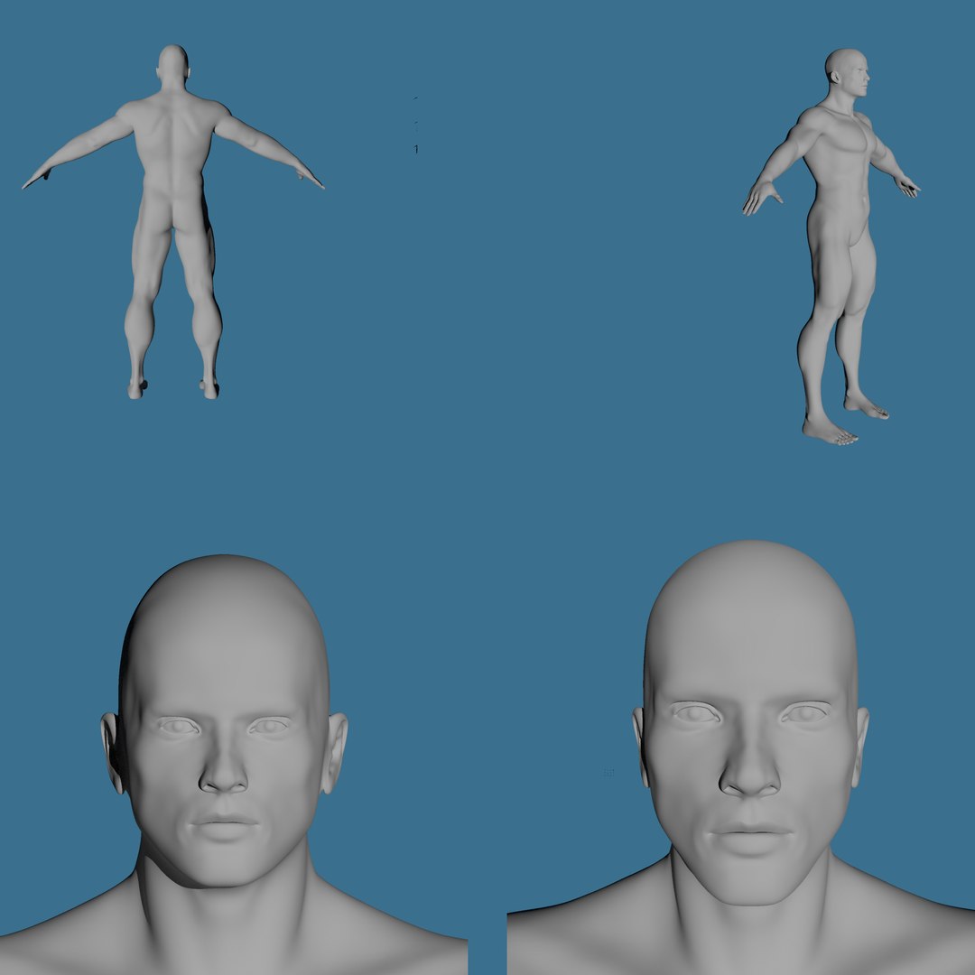 Mesh Body Model - TurboSquid 1330206