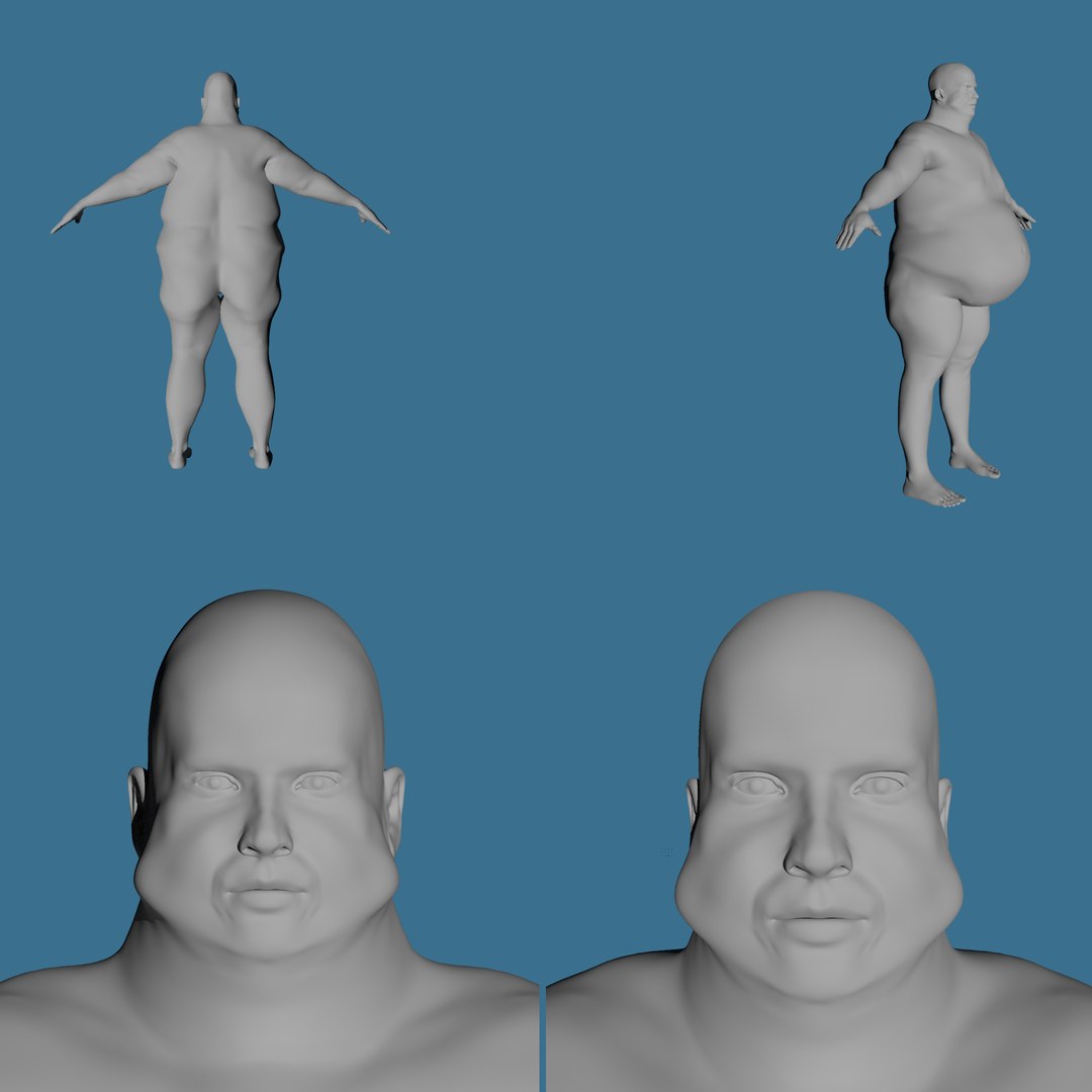 Mesh Body Model - TurboSquid 1330206