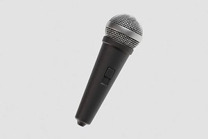 3D model Microphone 3d model