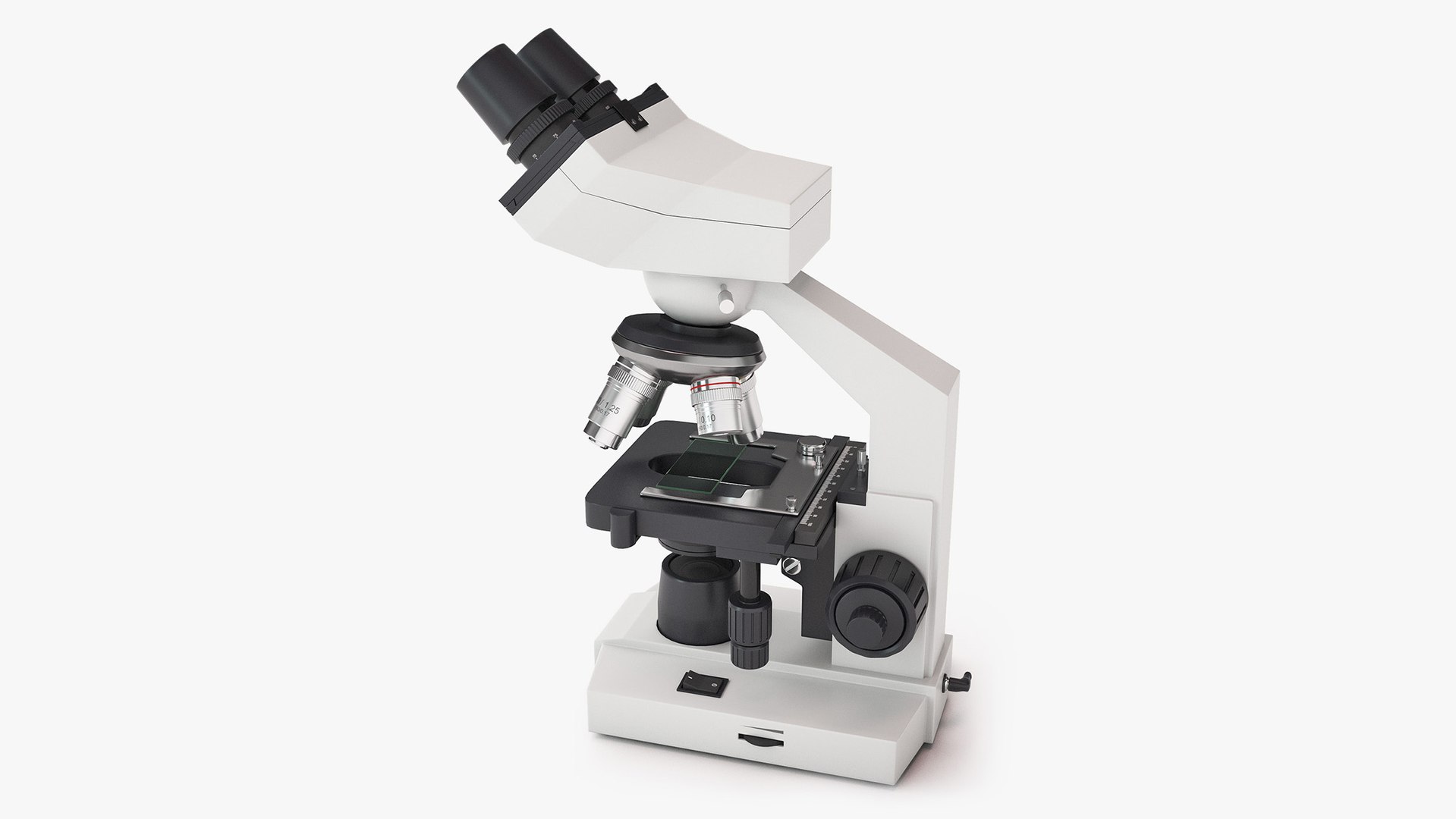 Microscope 3D Model - TurboSquid 1989262