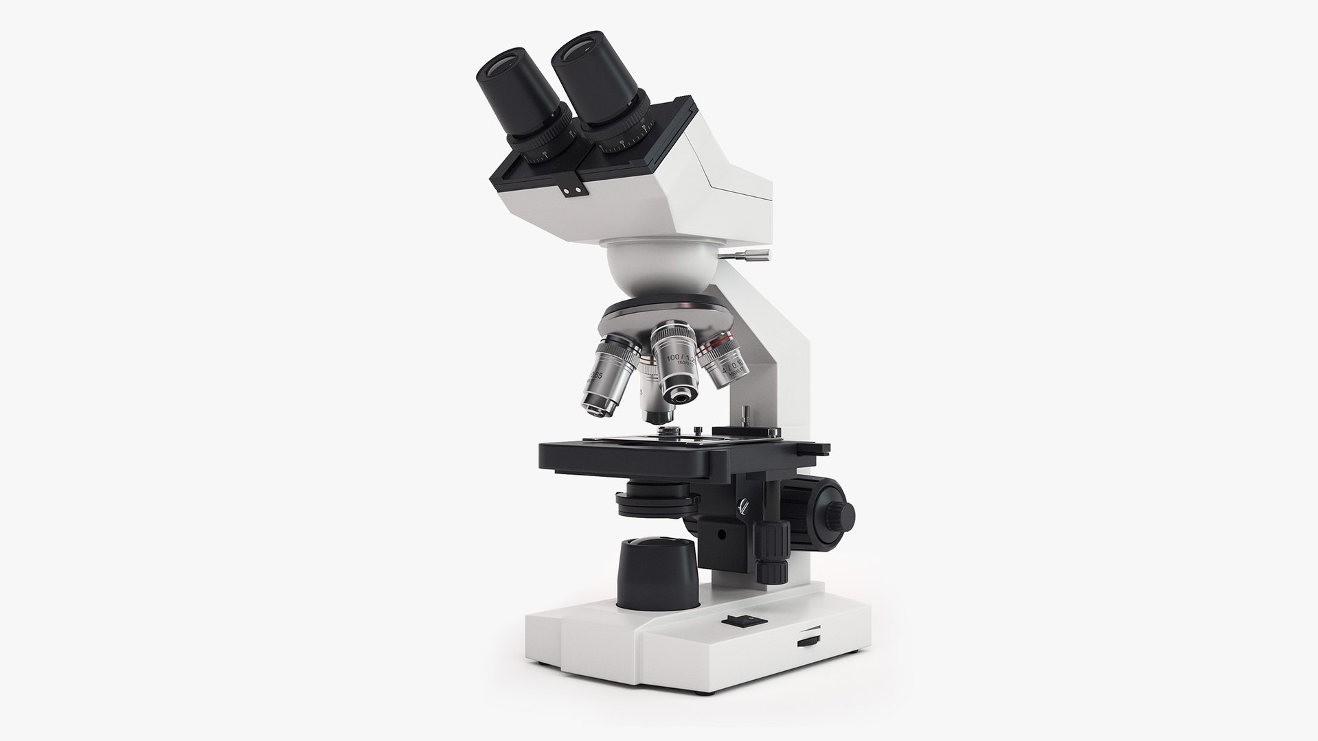 Microscope 3D Model - TurboSquid 1989262