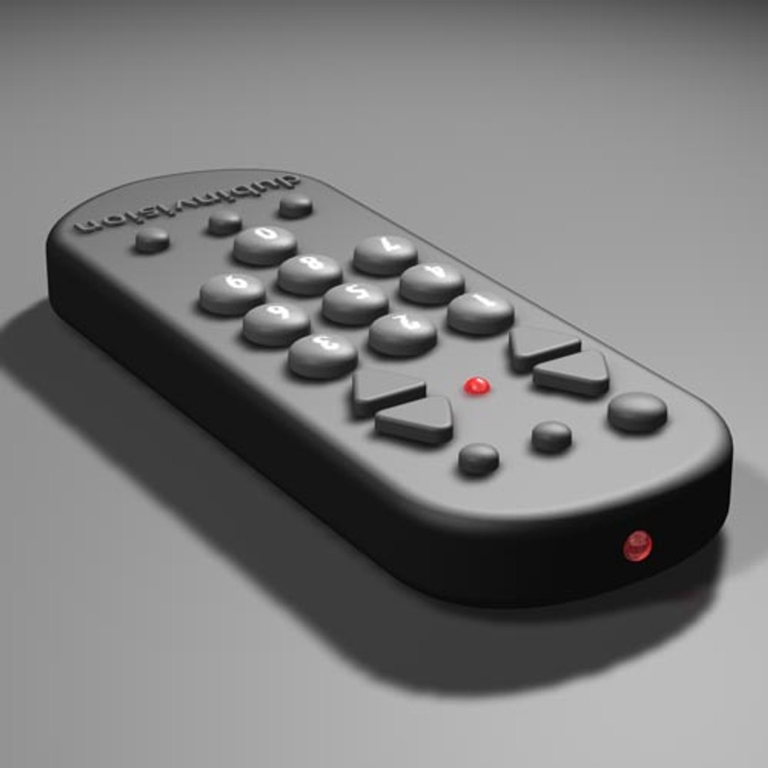 remote control 3d model