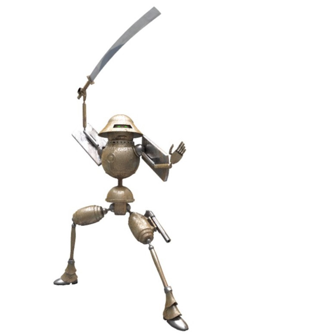 sci-fi military fighter robot 3D model https://p.turbosquid.com/ts-thumb/Ic/UN43Ev/LZ2ycASD/scifirobotcharactercollectionrenderkirlaven/jpg/1494278935/1920x1080/fit_q87/8a9605702c0c7318ef9e0cdd987c08a86446bb6d/scifirobotcharactercollectionrenderkirlaven.jpg