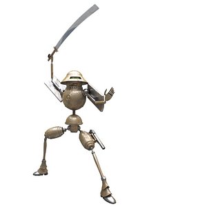 SciFi Robot 11 - Military Fighter Robot