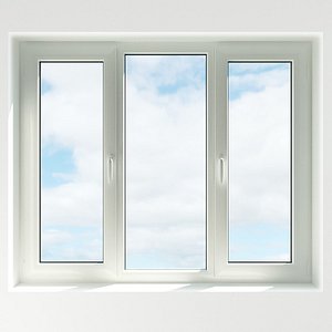 3ds max rigged plastic window