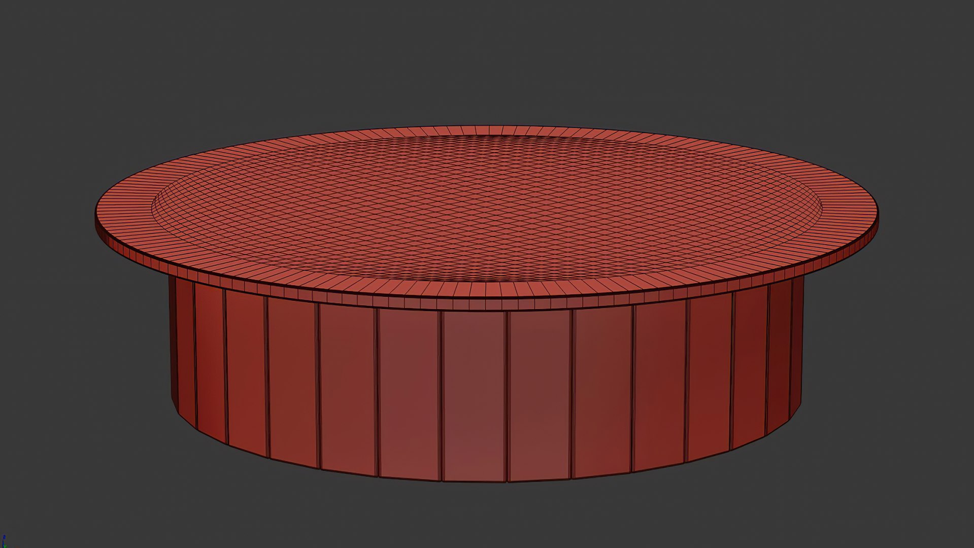 Eric Wooden Round Coffee Table By Bpoint Design 3D Model - TurboSquid ...