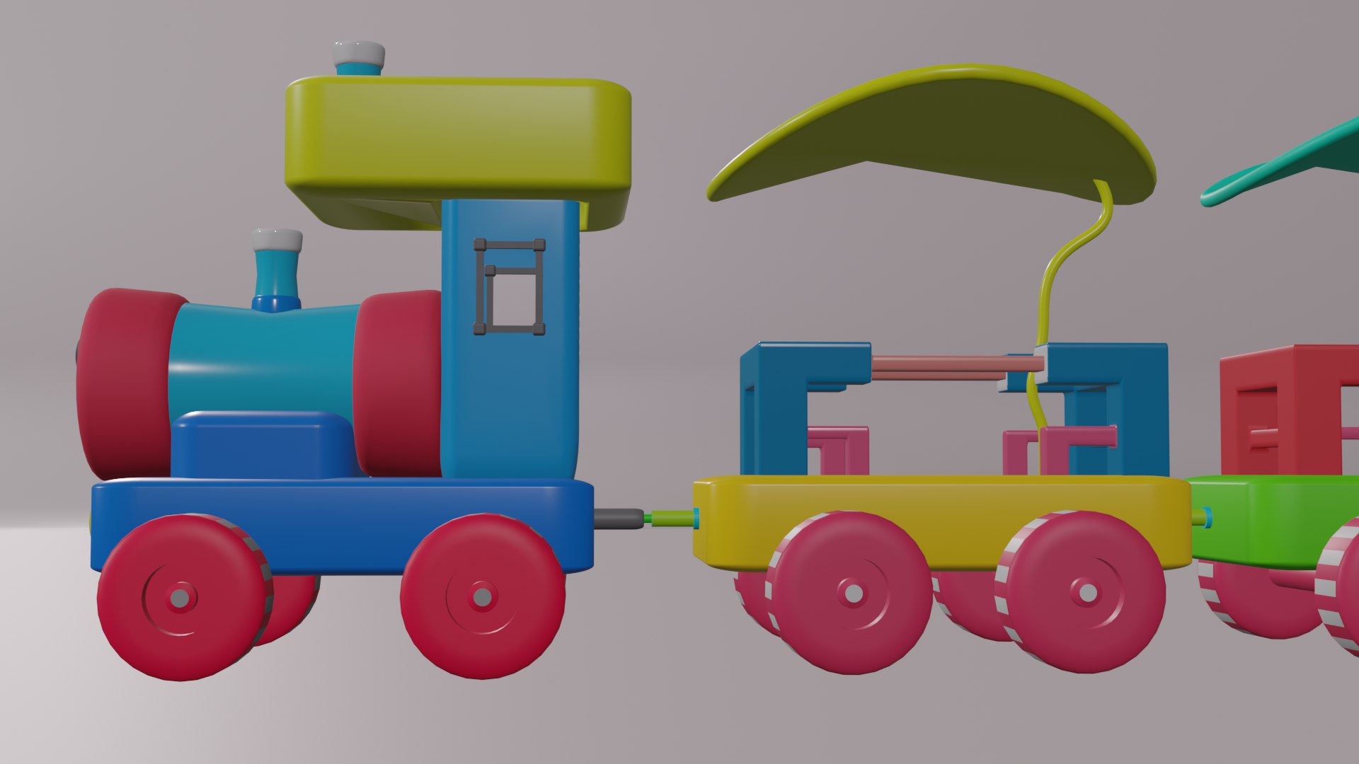 3D TRAIN - TurboSquid 2211659