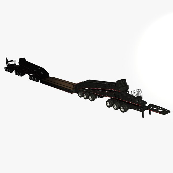 trail king tk220 trailer 3D model