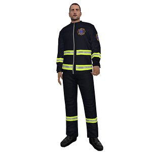 Paramedic 2 LOD1 Rigged
