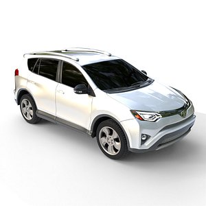 Toyota Rav4 Rigged 3D model