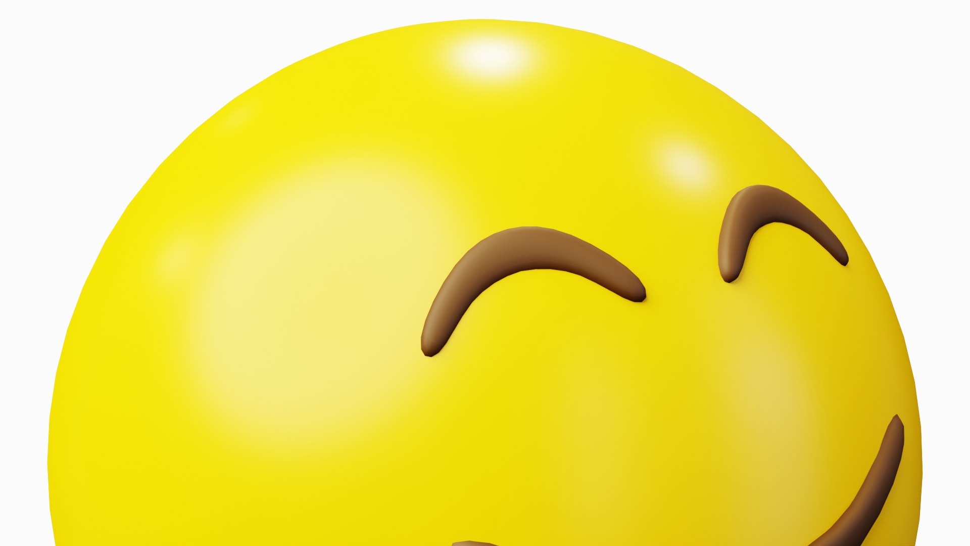 3D Yummy Face Emoticon Emoji or Smiley - TurboSquid 2112937
