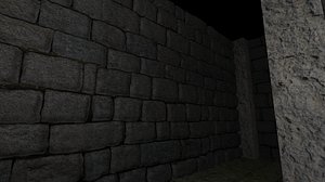 High Definition and Detail Dungeon Model Tileset