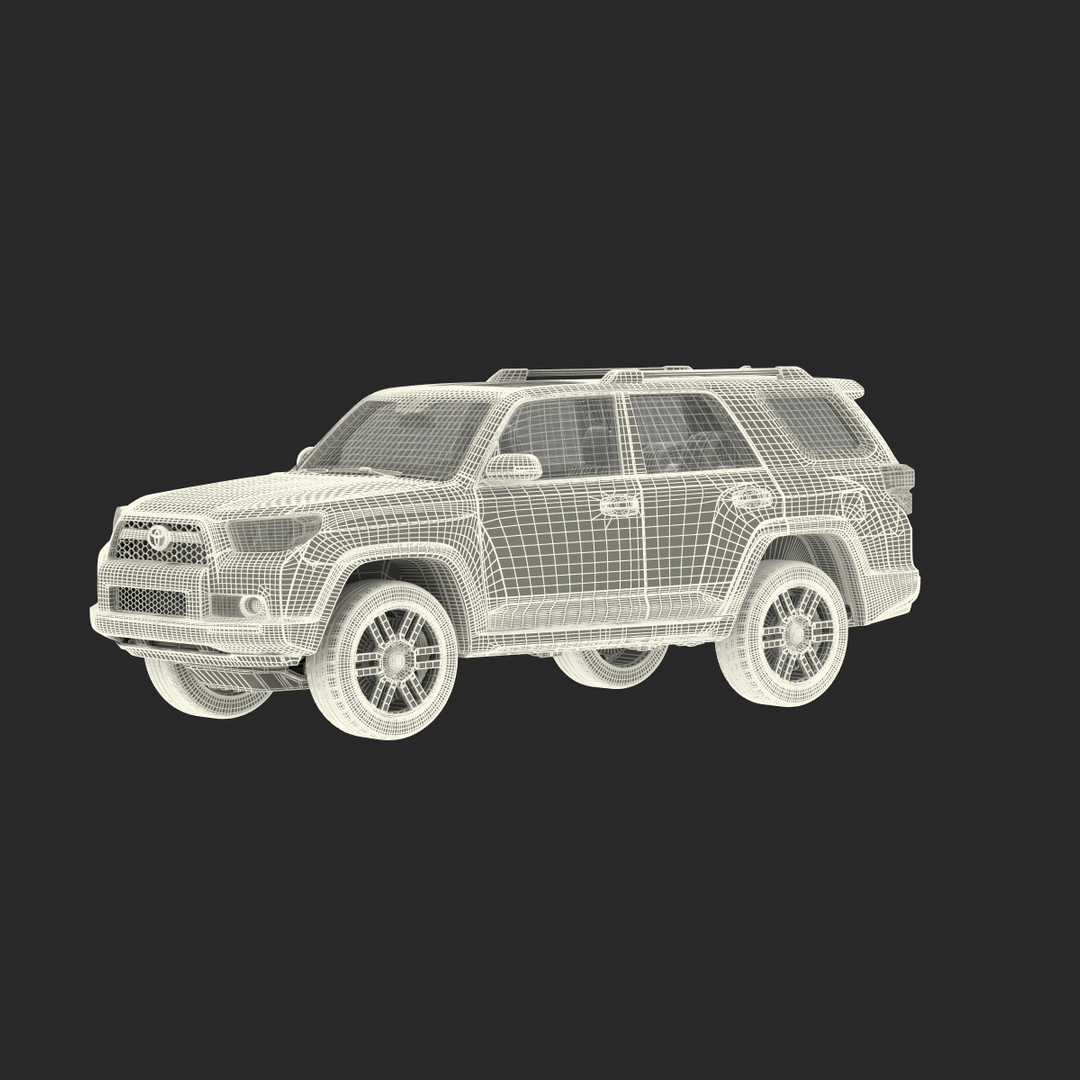 3d Toyota 4runner 2012
