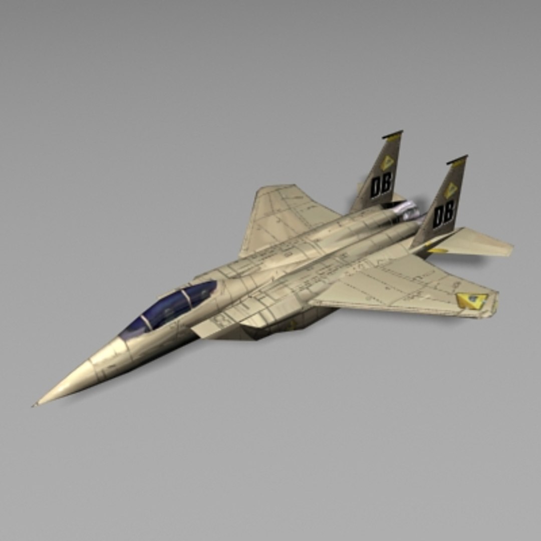 3d Fighter Jet Model 4800