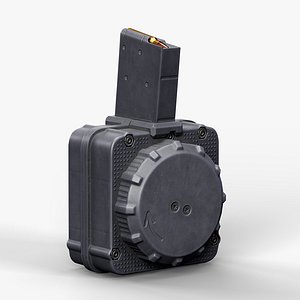 AR15 BOX Drum Magazine