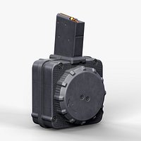 AR15 BOX Drum Magazine