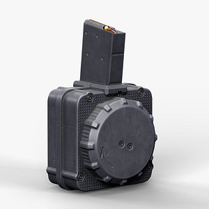 AR15 BOX Drum Magazine