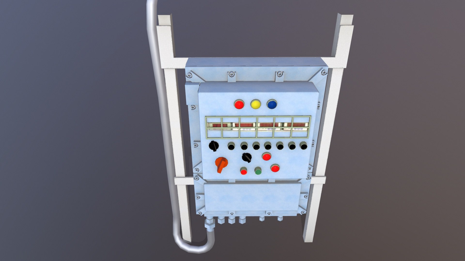 3D Electric Panel Model - TurboSquid 2287788