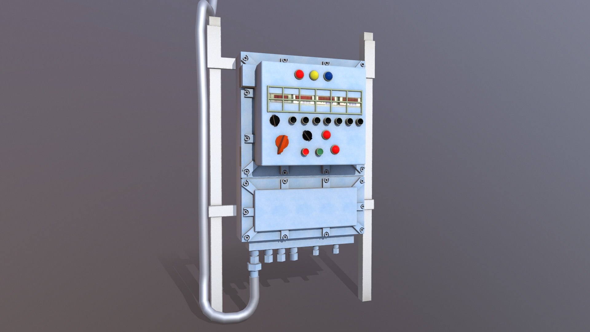 3D Electric Panel Model - TurboSquid 2287788