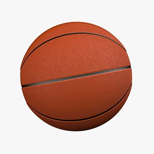 3D Basketball Orange