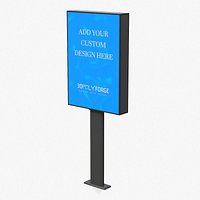Advertising Light Box - Vertical Panel