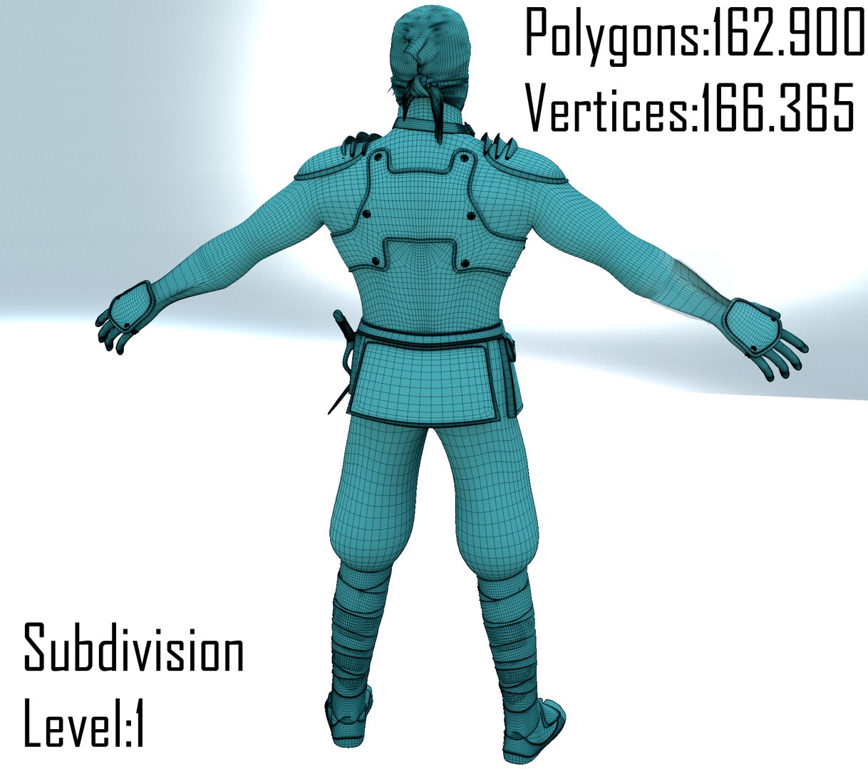 Assassin Guy Rigged Model - TurboSquid 1161841