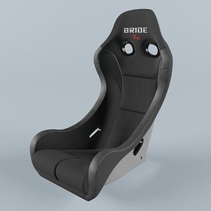 3D BRIDE ZIEG IV Black Seat